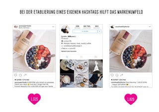 BEI DER ETABLIERUNG EINES EIGENEN HASHTAGS HILFT DAS MARKENUMFELD
1.8201.315
 
