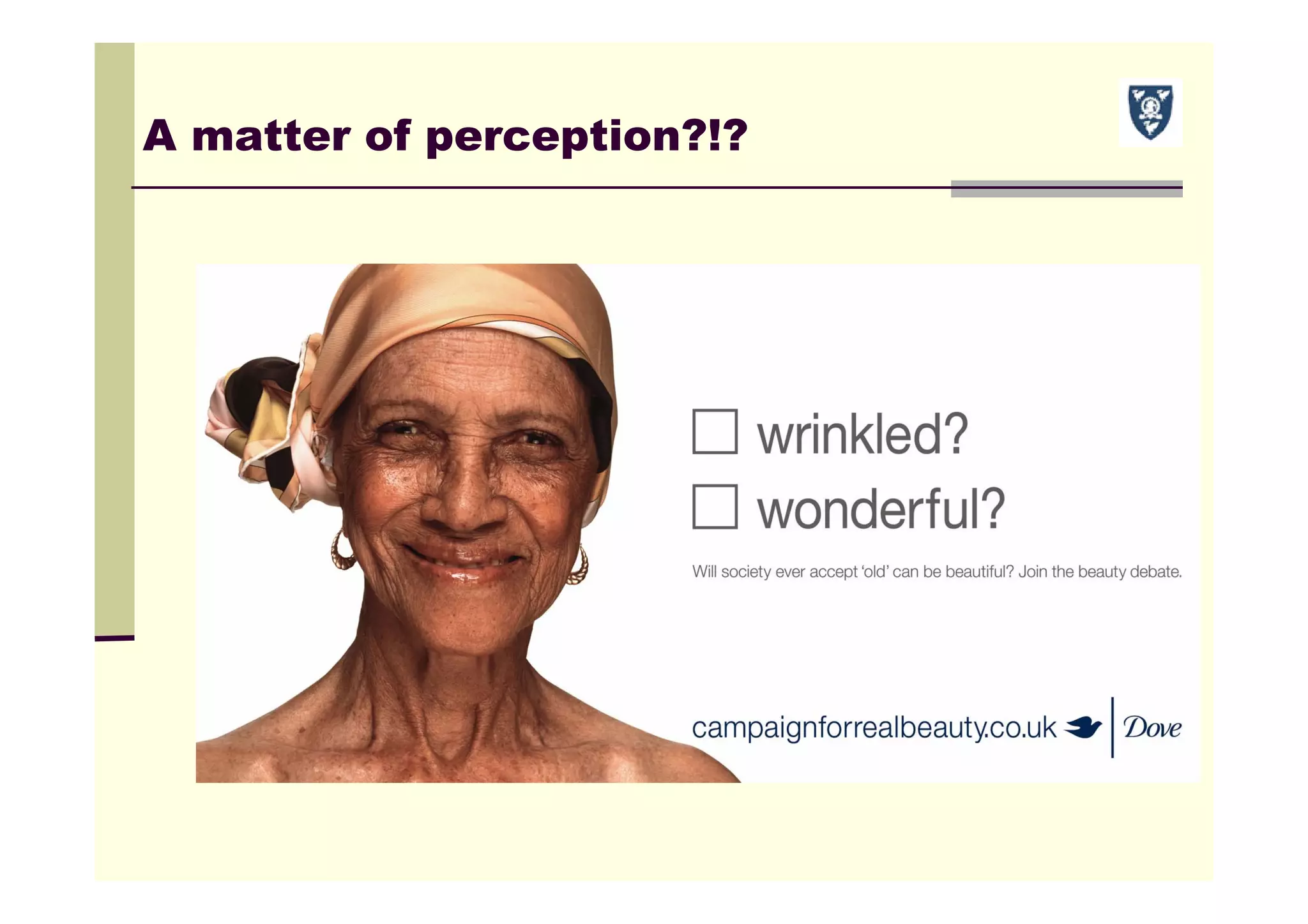 A matter of perception?!?
 