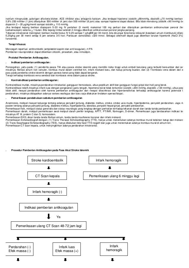 Tujuan dari manajemen stroke akut secara komprehensif adalah