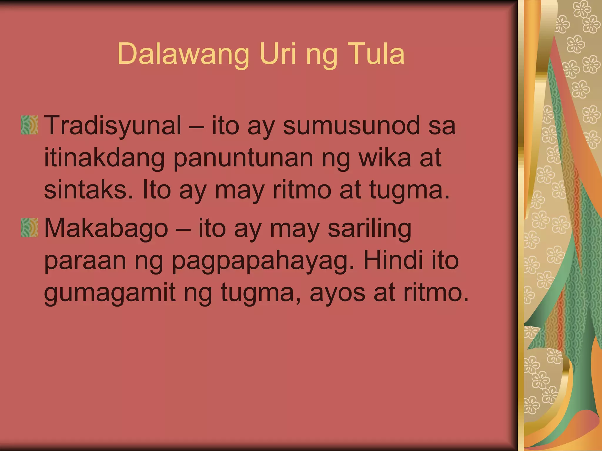 TULA 2 ppt TULA 2 ppt