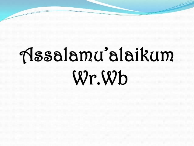 Gambar tulisan assalamualaikum