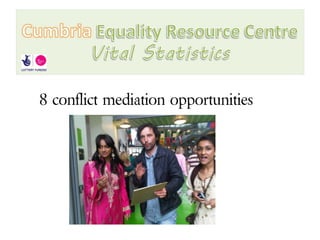 8 conflict mediation opportunities
 