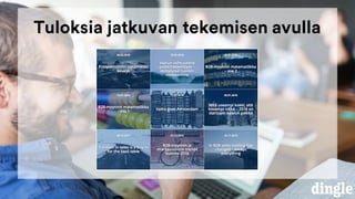 Tuloksia jatkuvan tekemisen avulla
 
