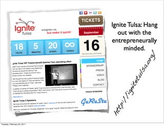 Tuesday, February 22, 2011
 