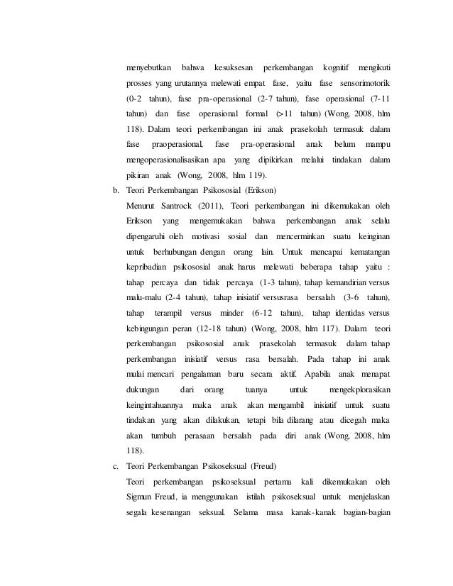 Aspek Perkembangan Anak Usia 0 6 Tahun - Tentang Tahun