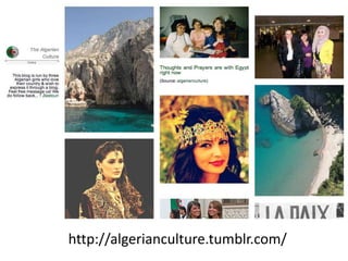 http://algerianculture.tumblr.com/
 