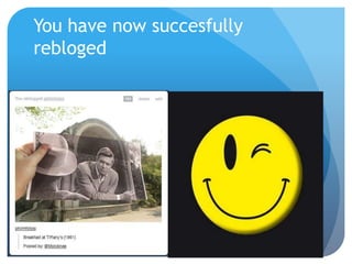 You have now succesfully
rebloged
 