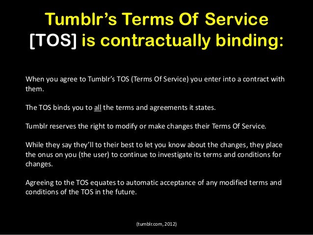 true tales of tumblr s terms net studies a policy primer