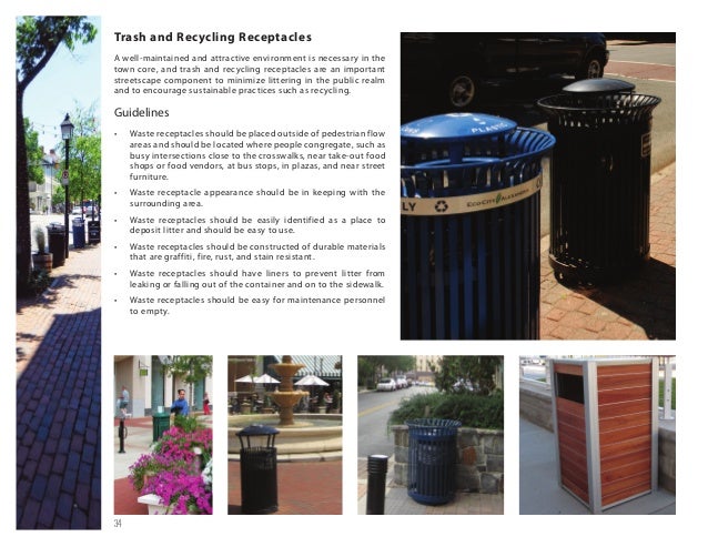 Street Furniture Design Guidelines town of upper marlboro design guidelines Street Furniture Design Guidelines town of upper marlboro design guidelines