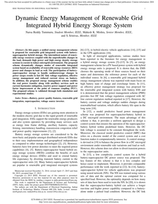 Energy management system for pv and battery system | PDF