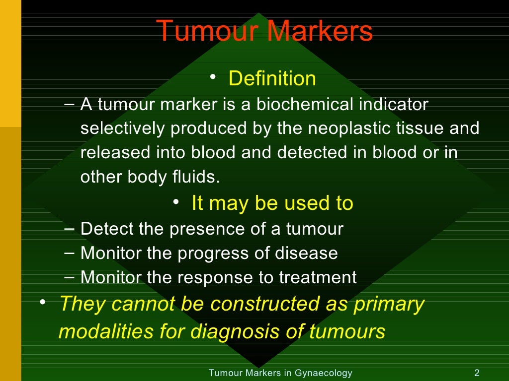 tumor markers