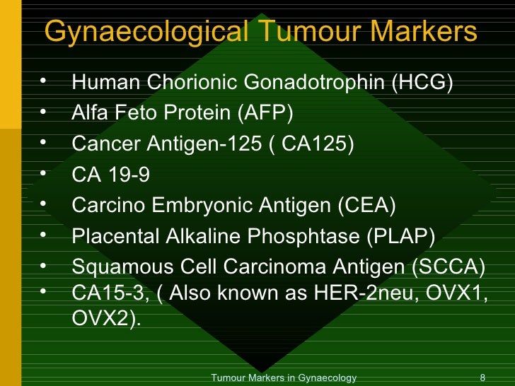 tumor markers
