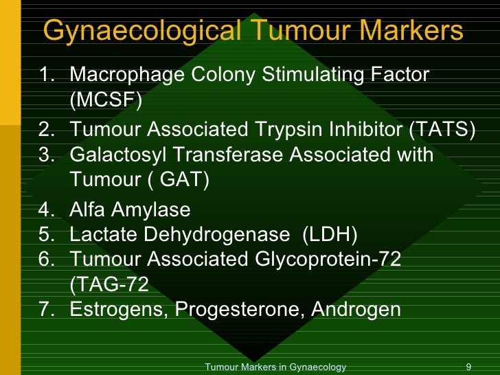 tumor markers