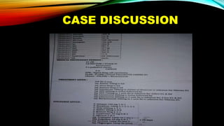 CASE DISCUSSION
 