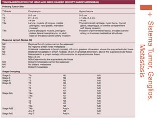 +
SistemaTumor,Ganglios,
Metástasis
 