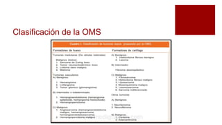 Clasificación de la OMS
 