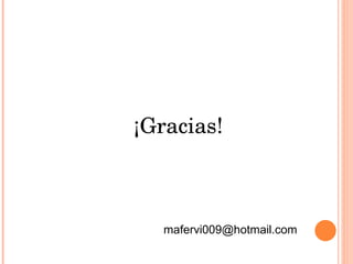 ¡Gracias! [email_address] 