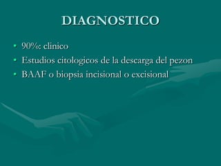 FASE II O ADENOSISMastalgia moderada4 a 5 dias de duracionNodularidad aumentada por condensacionBilateralPuede haber descarga verdosa por pezon