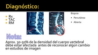 Manifestaciones clínicas:Cefalea                             [24%]Astenia                             [20%]Alteraciones cognitivasy de comportamiento       [14%]Convulsiones                   [12%]Ataxia                                [7%]