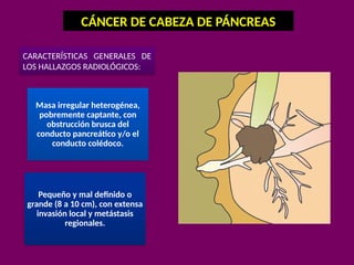 Tipos de Tumores Periampulares en espanhol | PPTX