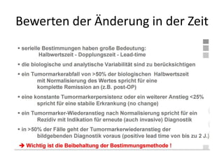 Bewerten der Änderung in der Zeit
 