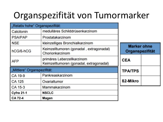 kappa leichtketten wert als tumor marker blood test