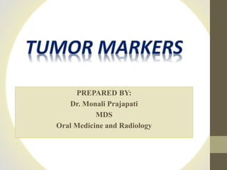 PREPARED BY:
Dr. Monali Prajapati
MDS
Oral Medicine and Radiology
 