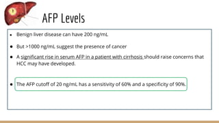 Reference Ranges For Afp Tumor marker /Cancer Biomarkers (Updated) | PPTX