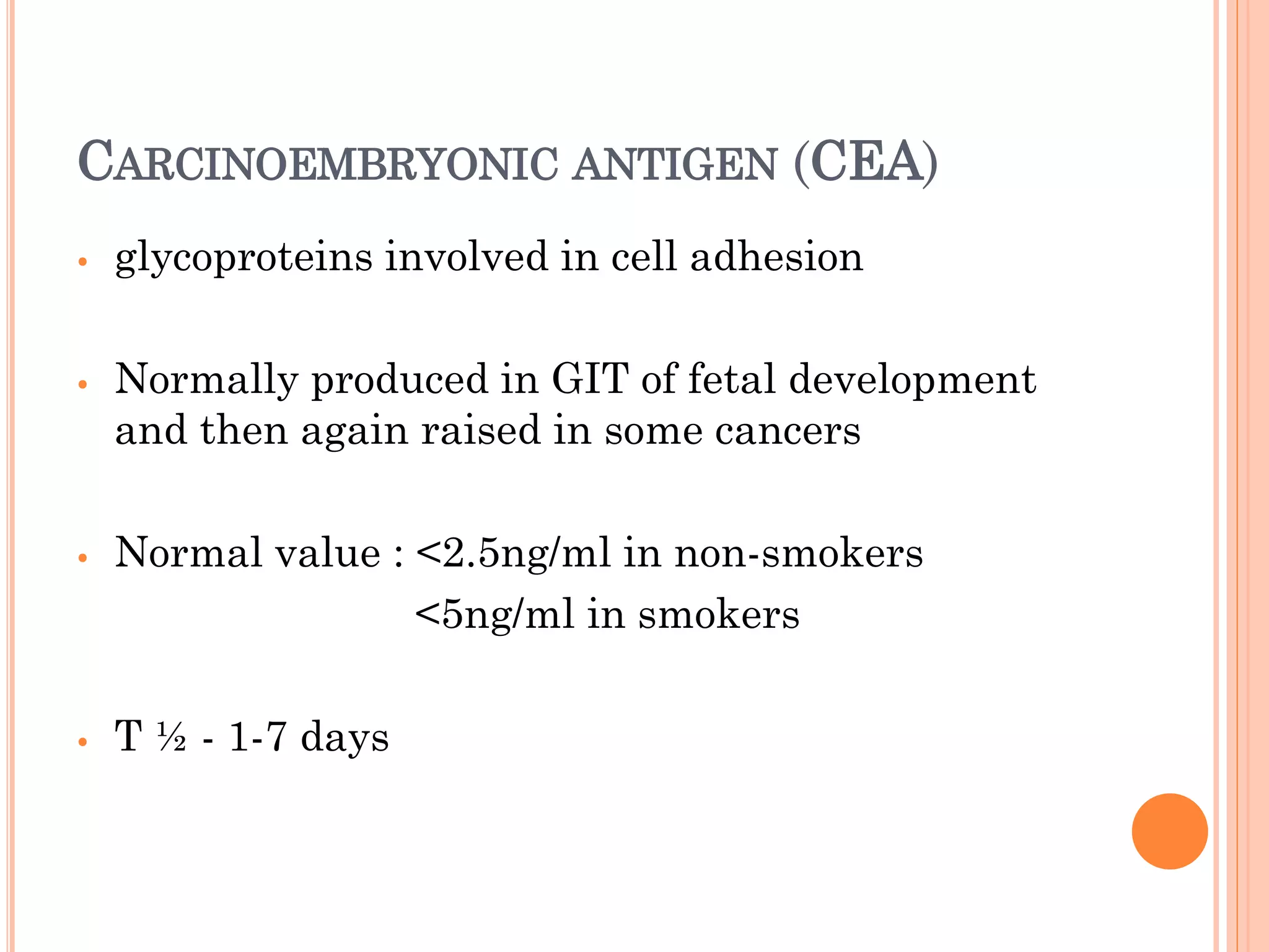 Tumor markers | PPTX