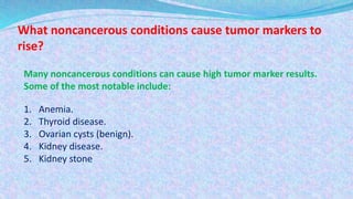 BIOCHEMICAL ASPECTS OF CANCER AND TUMOR MARKERS | PPTX