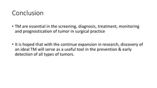 Principles of Tumor markers in surgical practice | PPTX