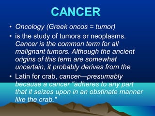 Tumors | PPT