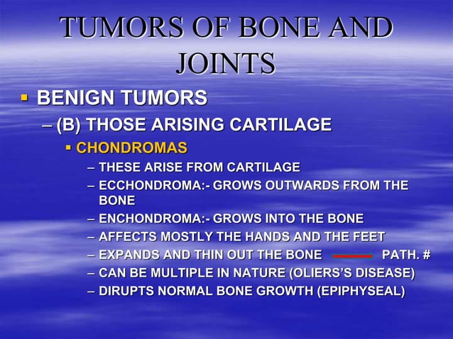 TUMORS OF BONE AND JOINTS IN ORTHOPAEDICS (4).ppt