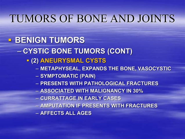 TUMORS OF BONE AND JOINTS IN ORTHOPAEDICS (4).ppt