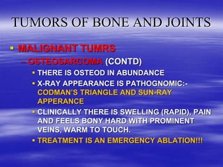 TUMORS OF BONE AND JOINTS IN ORTHOPAEDICS (4).ppt