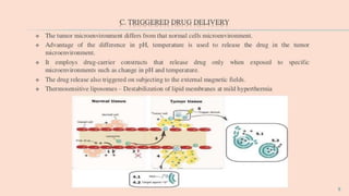Tumour targeting and brain specific drug delivery