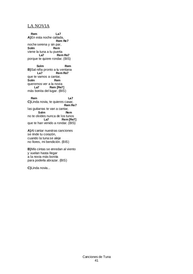 Canciones De La Tuna