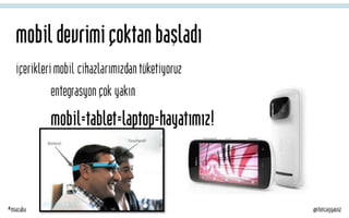 Tuncay Yavuz, 30 Kasım 2012 Adhere Sunumu