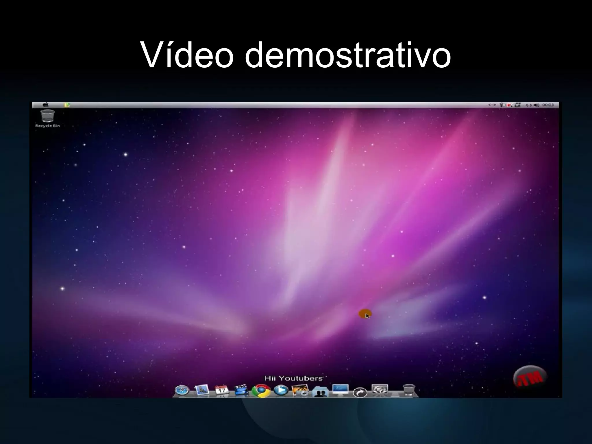 Vídeo demostrativo 