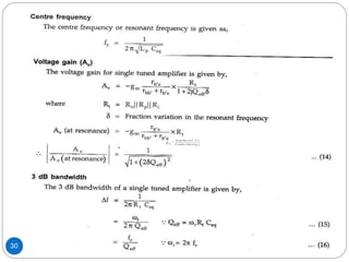 C o n d u c tan ce(R )
30
Q
t
eff
 Susp tan ce(L / C )
 