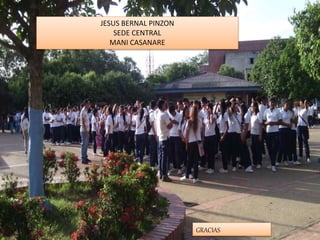 JESUS BERNAL PINZON
SEDE CENTRAL
MANI CASANARE
GRACIAS
 