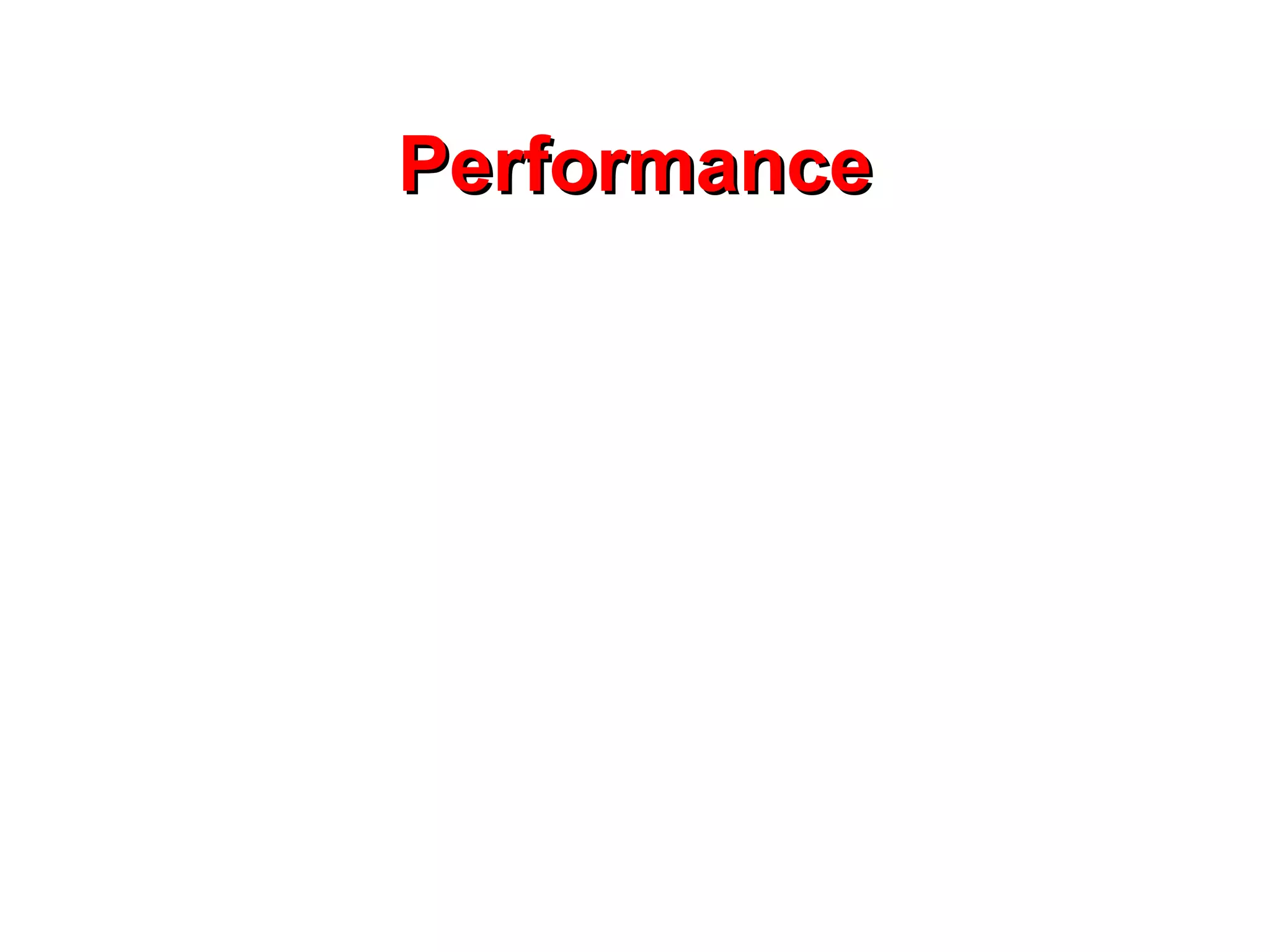 Performance 