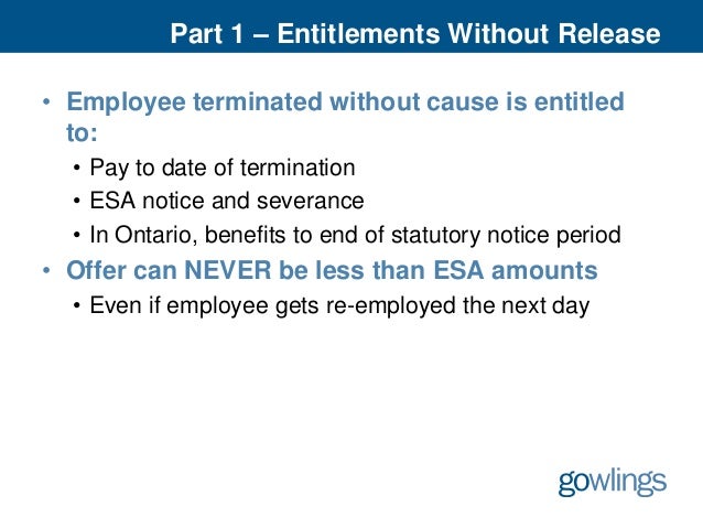 Sample termination letter without cause