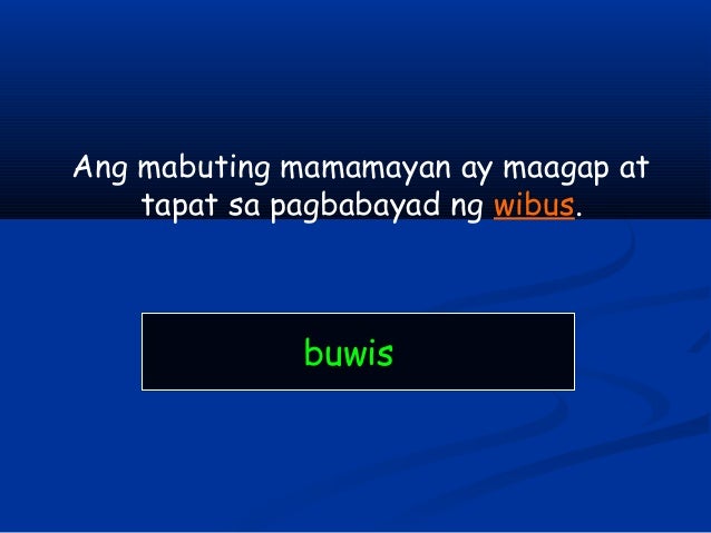 lagom ng pagbabayad ng buwis Contextual translation of magbabayad ako ng buwis sa munisipyo into english human translations with examples: tagalog, oo na lang, income taxes, i lend money. lagom ng pagbabayad ng buwis Contextual translation of magbabayad ako ng buwis sa munisipyo into english human translations with examples: tagalog, oo na lang, income taxes, i lend money.