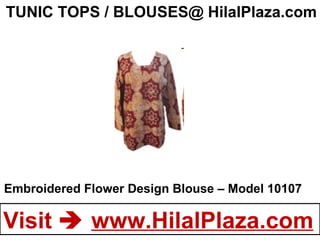 Tunic tops blouses-women-islamic-clothes