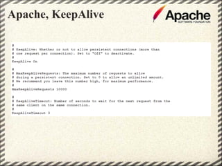 Apache, KeepAlive
 