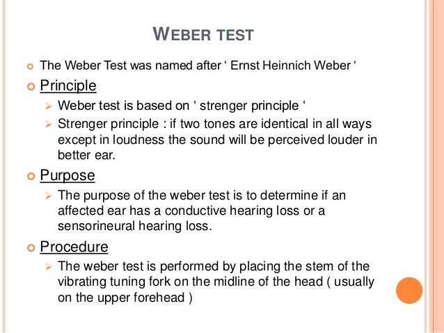 weber tuning fork test weber tuning fork test