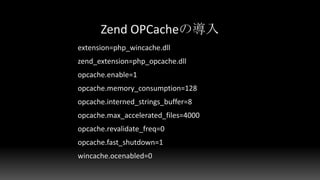 Tuning maniax 2014 2nd stage Windows Server 2012 R2編