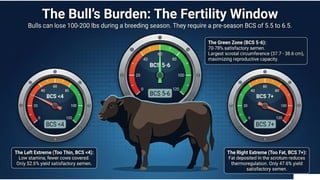 Body Condition Score of Dairy and Beef Cattle | PPTX