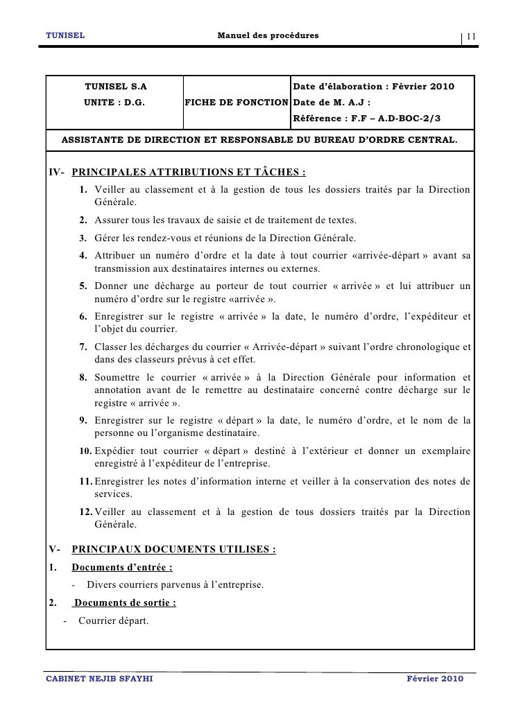 Fiche metier gestionnaire rh